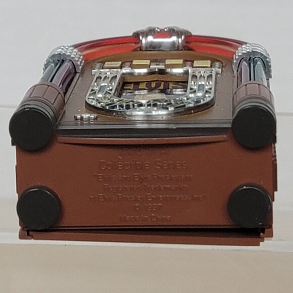 Vintage  Carlton Cards 1997 Elvis Jukebox Lights Music Ornament 3rd in A Series - Picture 12 of 17